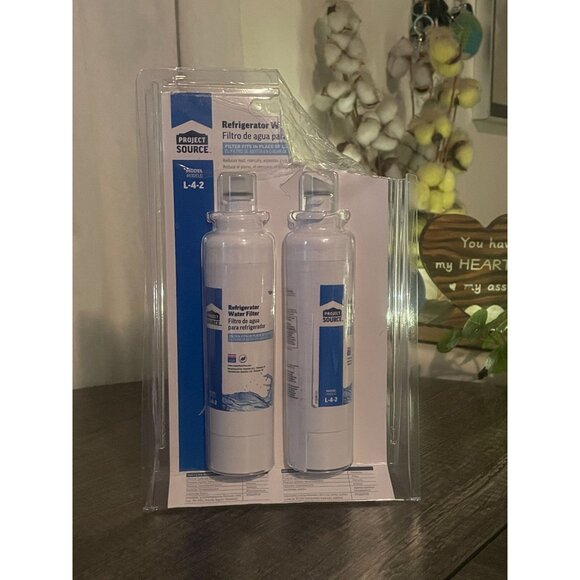 Twist-In Refrigerator Water Filter L-4-2 Fits LG LT800P 2-Pack NEW - Picture 1 of 6